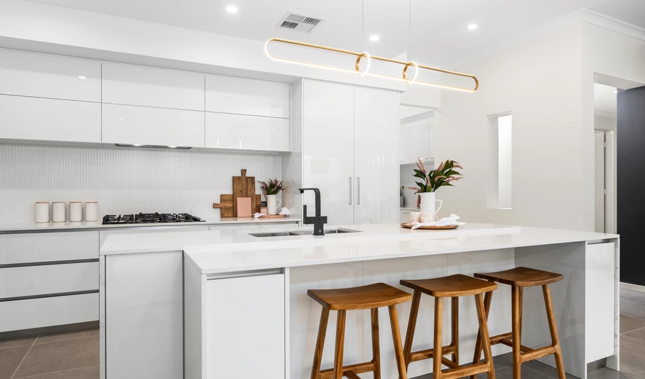 The Dallas Platinum kitchen