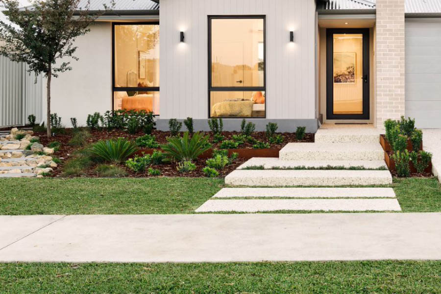 Trinity, Alkimos home front elevation