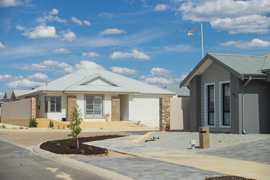 Trinity, Alkimos street scape