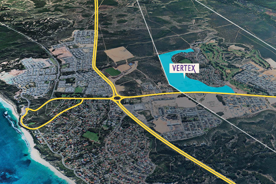 Vertex aerial image