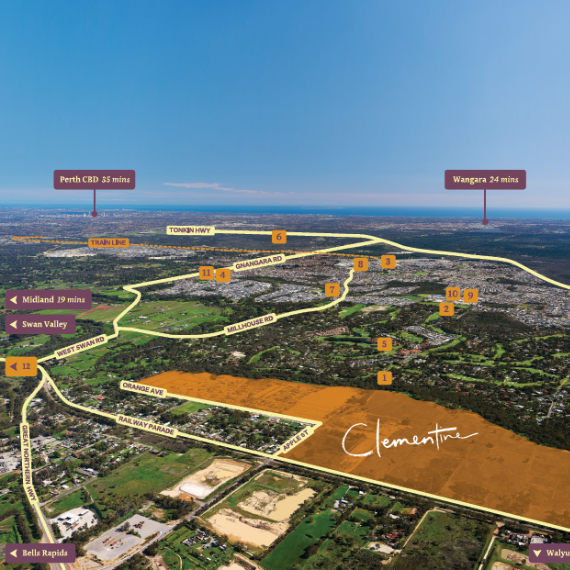 Satterley community lifestyle feature graphic