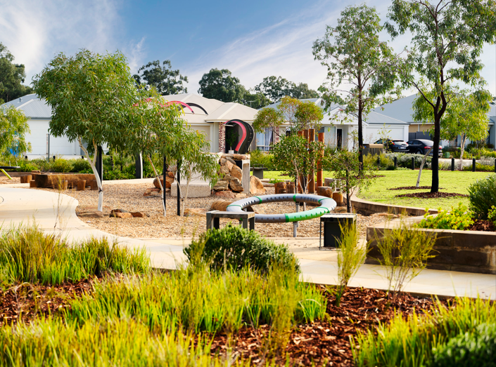Playground at Mahala Boudicca Park