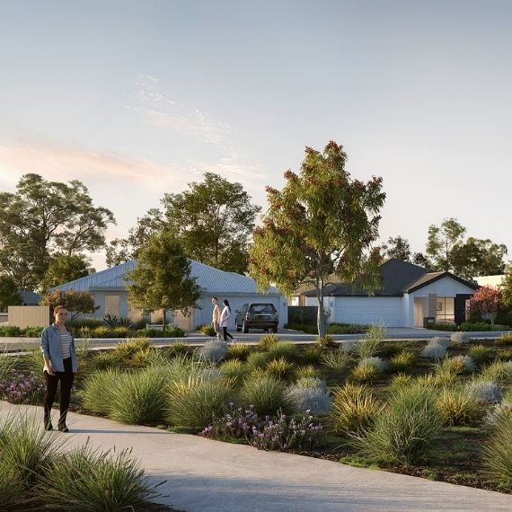 Aarya residential community streetscape