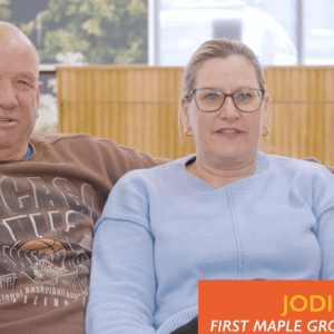 Jodie and Mark Maple Grove Customer testimoinial