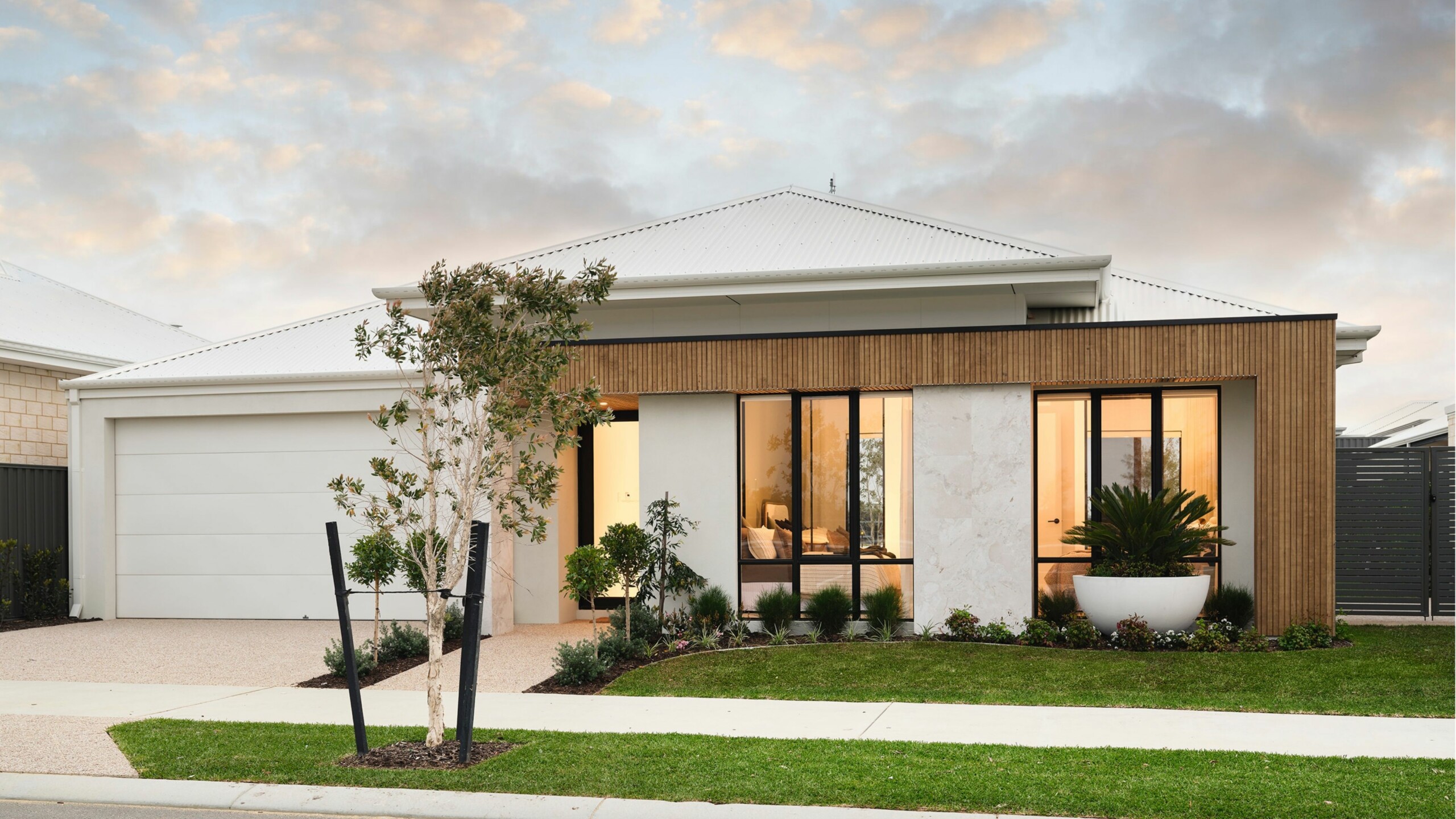 Summit Homes Pelagio display home front elevation