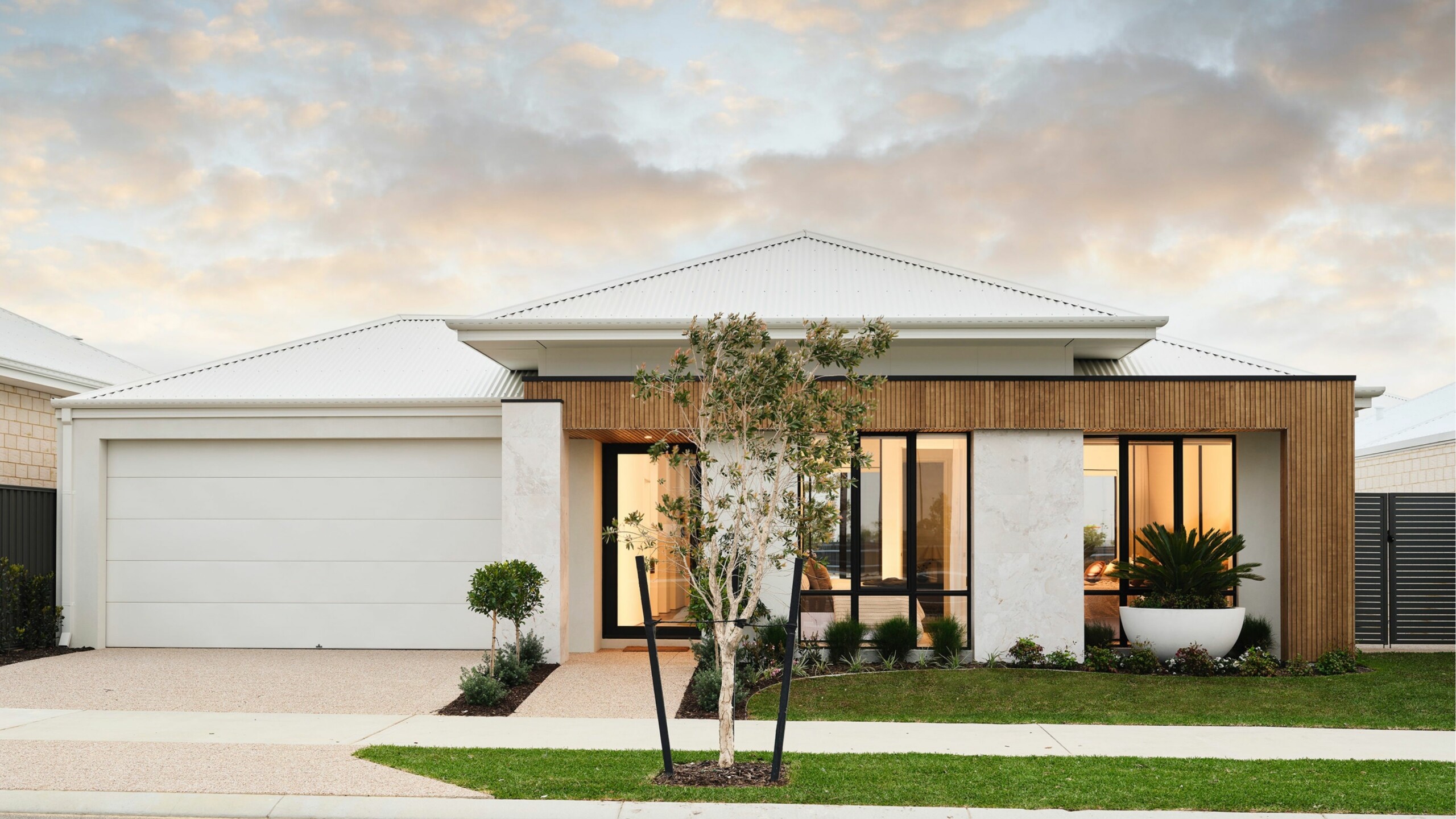 Summit Homes Pelagio display home front elevation