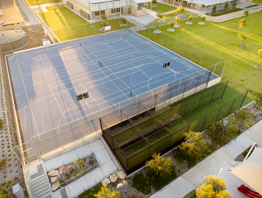 Sports field at Seaside estate, Madora Bay
